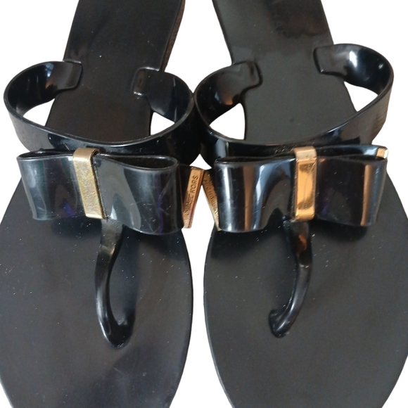 Michael Kors Jelly Bow Slide Sandals Size 7.5-8 - Picture 2 of 13
